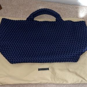Naghedi: The Ink Blue St Barths Large Tote